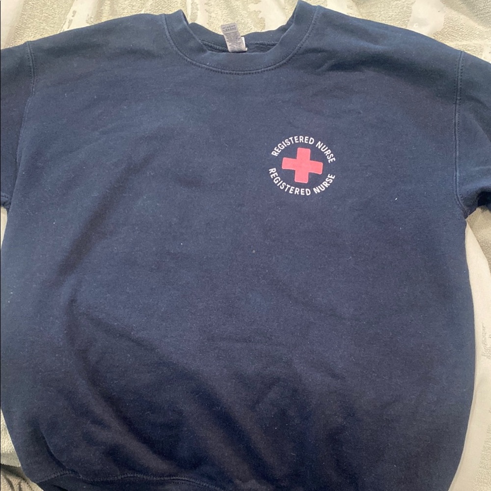 Black Registered Nurse sweater size medium